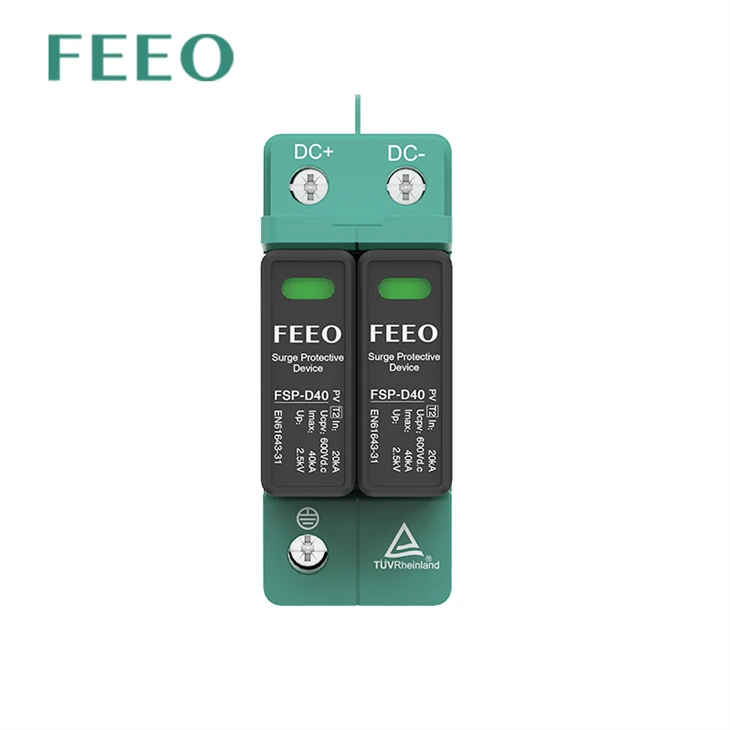 2P 600VDC T2 Surge Protective Device
